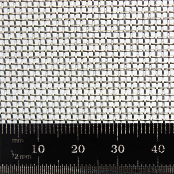 #16 Mesh - 0.958mm Aperture - 0.63mm Wire Diameter - Mild Steel/Plain Steel - Woven Wire Mesh
