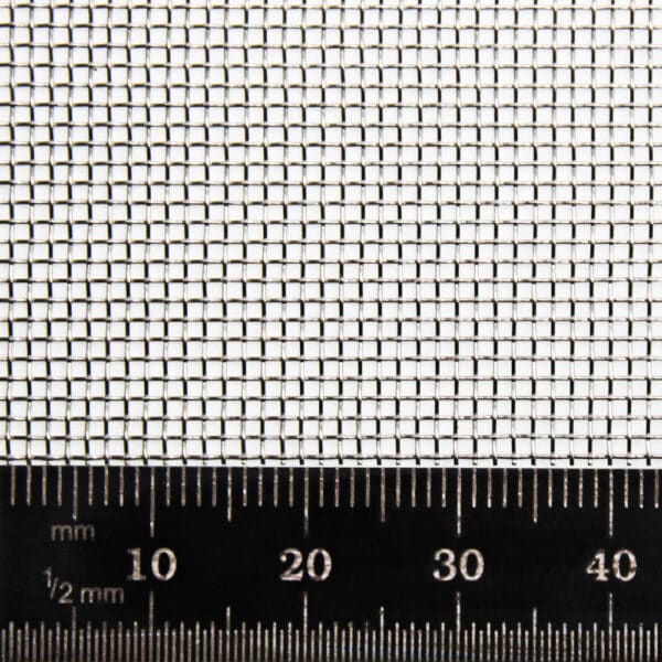 #20 Mesh – 0.91mm Aperture – 0.36mm Wire Diameter – Mild Steel Woven Wire Mesh