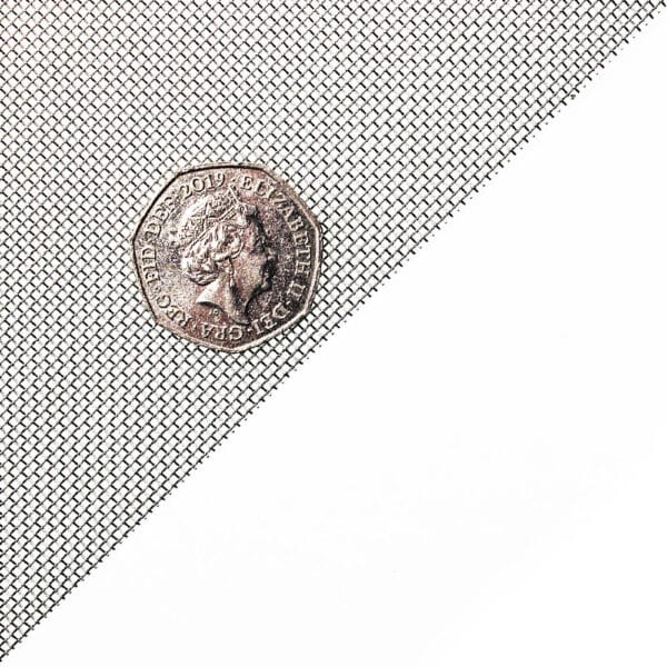 #20 Mesh - 0.91mm Aperture - 0.36mm Wire Diameter - Mild Steel/Plain Steel - Woven Wire Mesh - Image 2