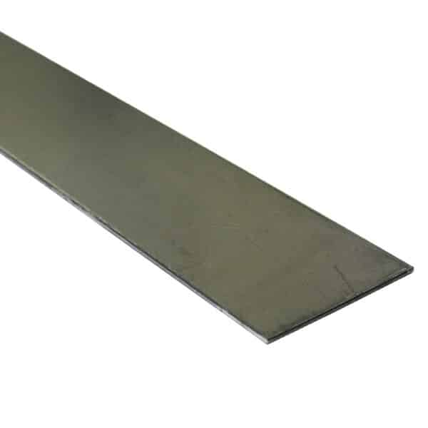 80mm Width x 3mm Thick Plain Mild Black Steel Flat Bar Section
