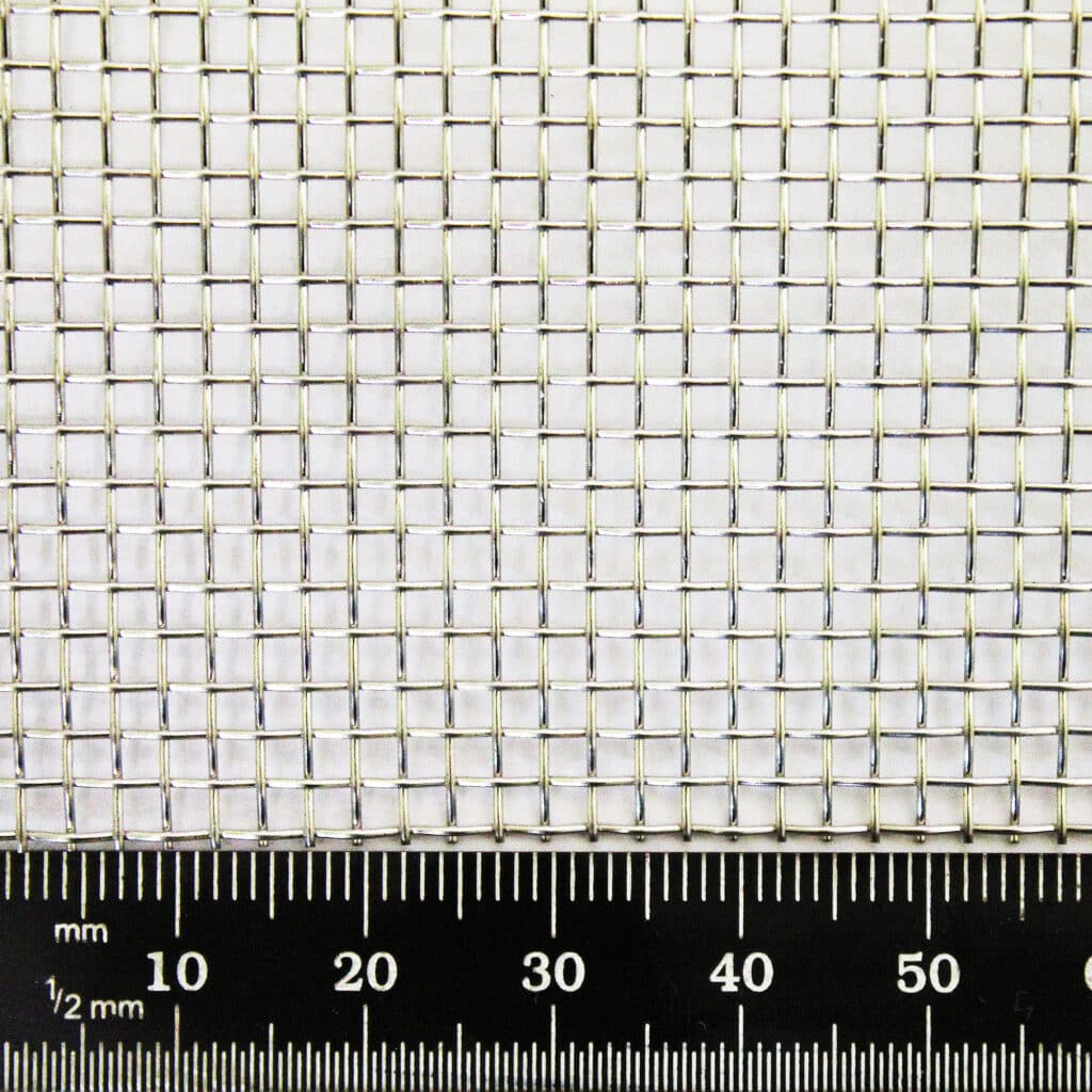 #10 Mesh - 1.64mm Aperture - 0.9mm Wire Diameter - SS304 Grade - Woven Wire Mesh