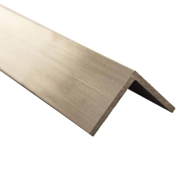 38mm angled aluminium bar