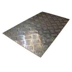 2mm tread plate Aluminium Chequer 5Bar Sheet Metal