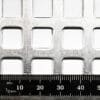 Aluminium 10mm Square Hole Perforated Mesh x 15mm Pitch x 1.5mm Thick Image