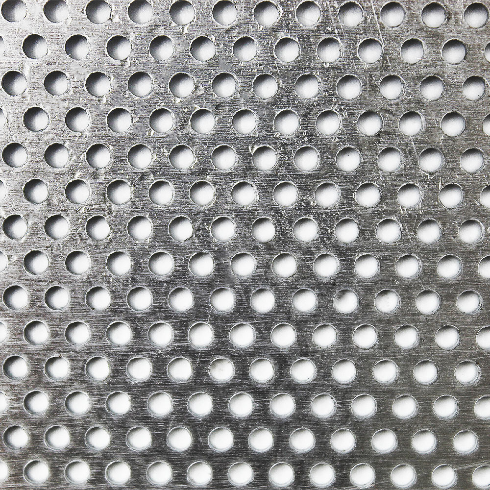 5mm Round Hole Aluminium Metal Plate With Holes - 8mm Pitch - 1.5