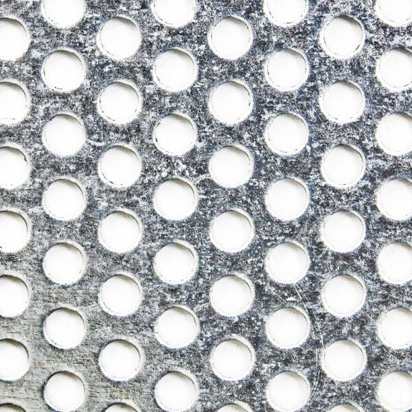 Galvanised Perforated Steel 3mm Round Hole x 5mm Pitch x 1mm Thick Image