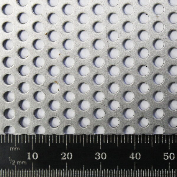 3mm round perforated mild steel sheet