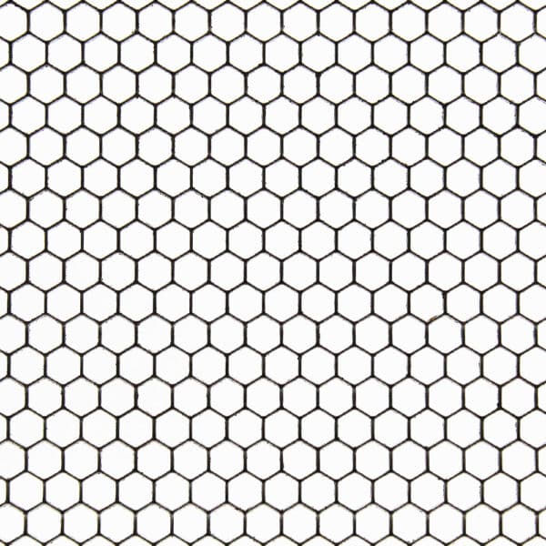 Mild Steel 4.5mm Hex Hole Perforated Mesh x 5mm Pitch x 1mm Thick Image