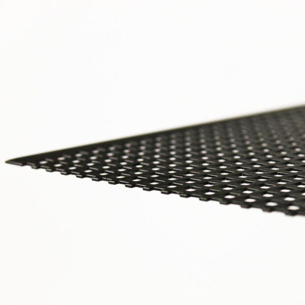 Mild Steel 5mm Square Perforated Mesh x 8mm Pitch x 1mm Thick