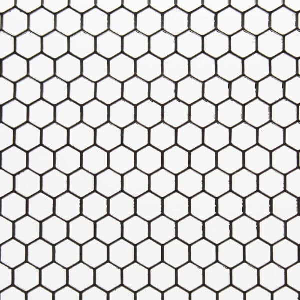 Mild Steel 6mm Hex Hole Perforated Mesh x 6.7mm Pitch x 1mm Thick Image