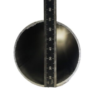 Gray Mild Steel ERW Round Pipe, Thickness: 2mm, Material Grade: Is 1239