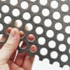Stainless Steel 304 10mm Round Perforated Mesh x 15mm Pitch x 1.5mm Thick Image