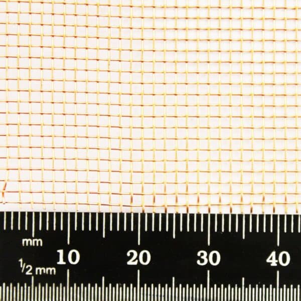 #16 Mesh - 1.233mm Aperture - 0.355mm Wire Diameter - Copper 99.99% - Woven Wire Mesh