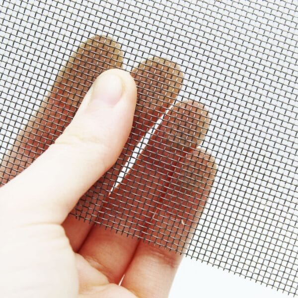 #16 Mesh - 1.233mm Aperture - 0.355mm Wire Diameter - Mild Steel/Plain Steel - Woven Wire Mesh - Image 3