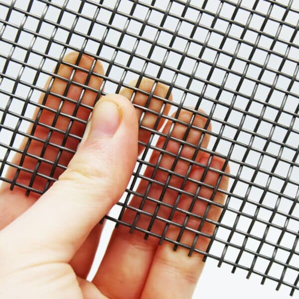 #6 Mesh - 3.523mm Aperture - 0.71mm Wire Diameter - Mild Steel/Plain Steel - Woven Wire Mesh - Image 3
