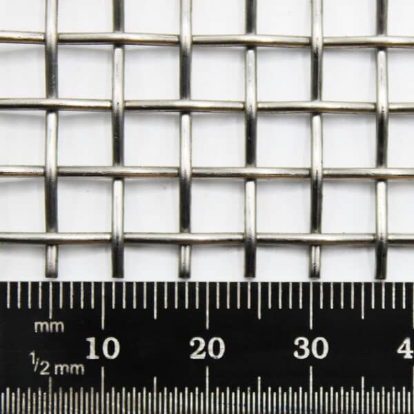 #4 Mesh - 5mm Aperture - 1.2mm Wire Diameter - SS304 Grade - Woven Wire Mesh