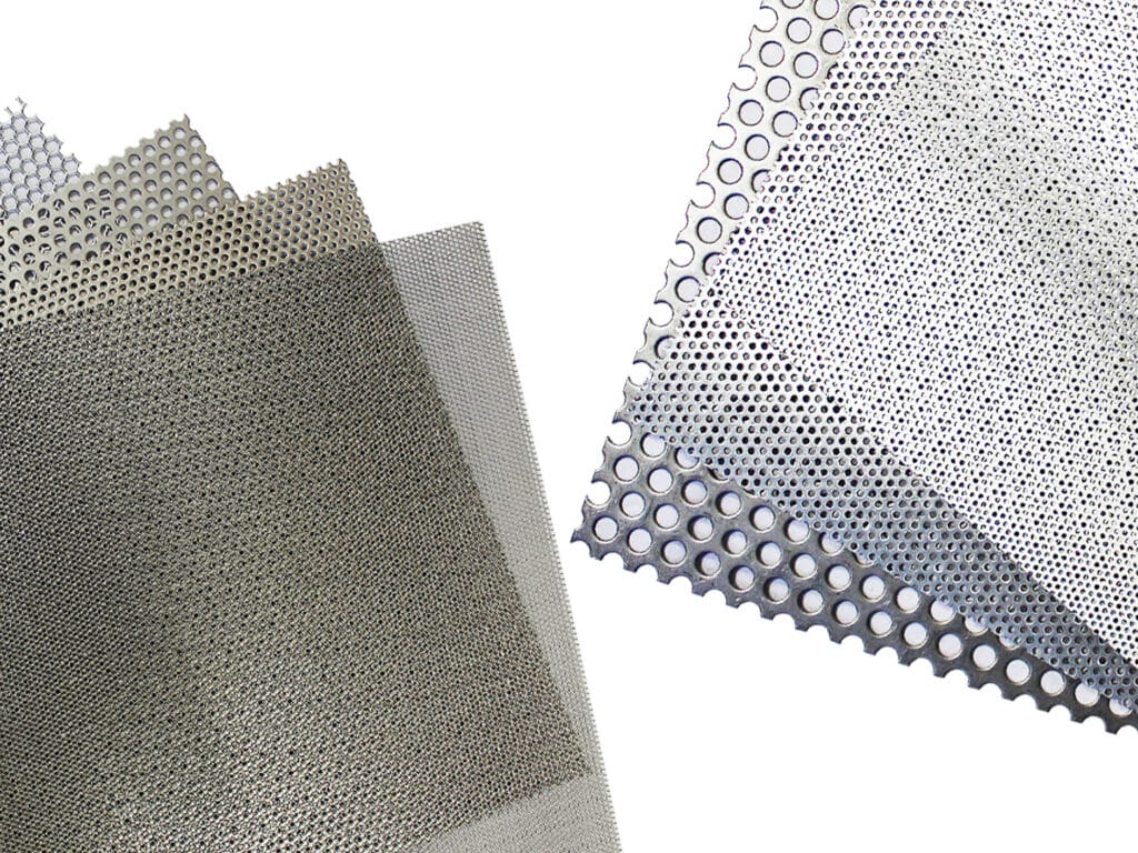 Perforated Metal Sheet Mesh Panels