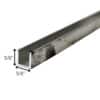 U Channel Aluminium Sections | 5/8" x 5/8" x 1/16" (1.6mm) Wall - Image 2