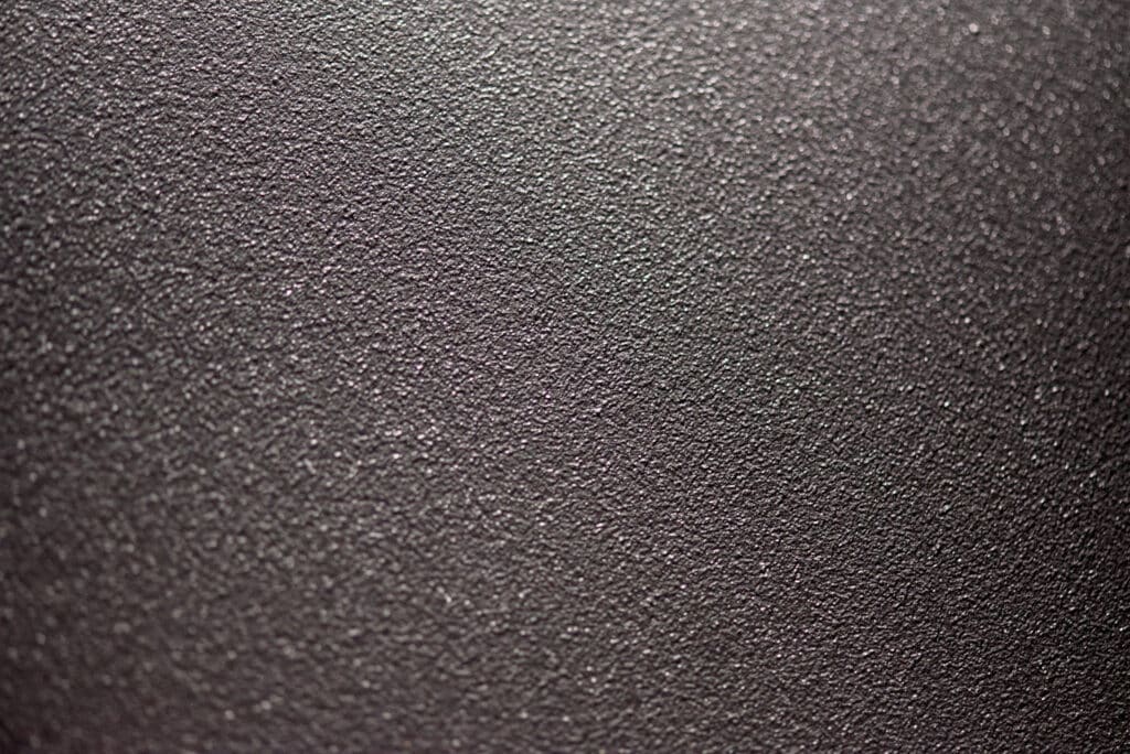 powder coating on metal
