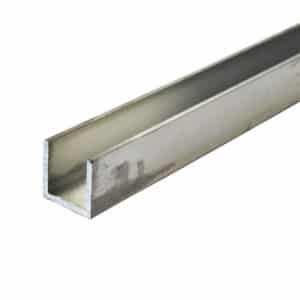 Aluminium 1.1-4 Inch x 1.1-4 Inch x 1-8 Thick U Channel Image