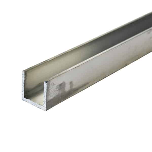 Aluminium 1.1-4 Inch x 1.1-4 Inch x 1-8 Thick U Channel Image