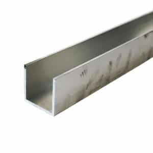 Aluminium 2 Inch x 2 Inch x 1-8 Thick U Channel Image