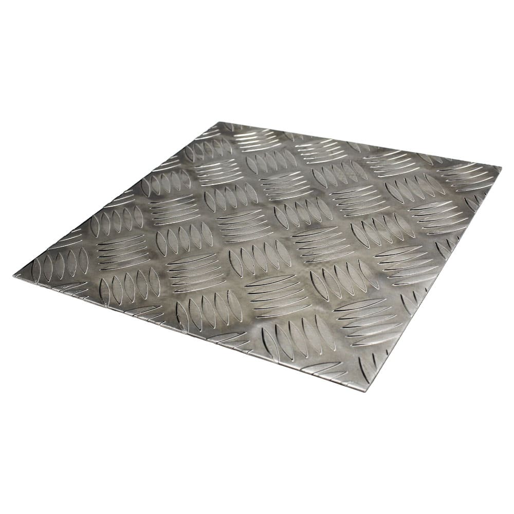 Aluminium 5 Bar Chequer Tread Plate | Off-Cuts & Spare Pieces